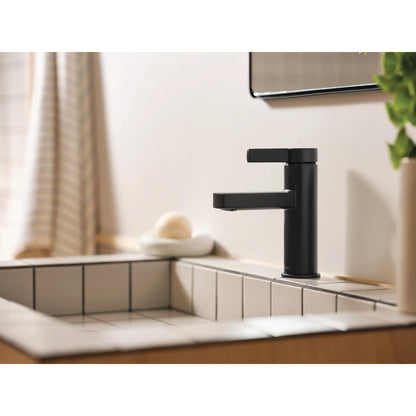 KINGTACK Bathroom Faucets, Single Handle Bathroom Faucets for Sink 1 or 3 Holes, Bathrooms Sink Faucet with Deck, Pop-up Drain and Supply Hoses