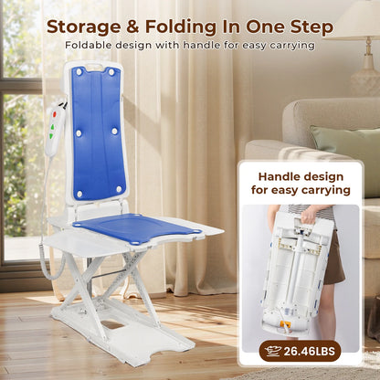 Flycity Electric Chair Lift, Get Up from Floor, Floor Lift for Elderly, Can be Raised to 20”, Help You Stand Up Again, Support Up to 300 LBS